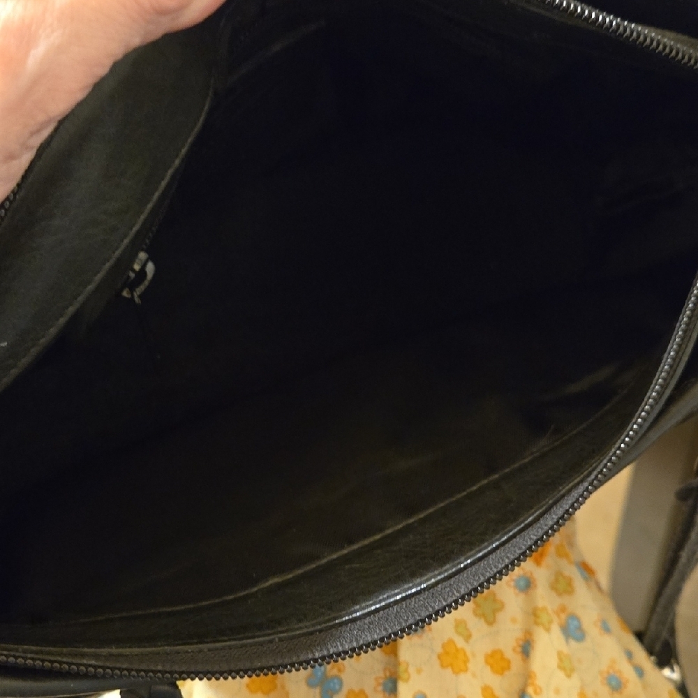 Vintage Brighton Black Crocodile Texture Shoulder Bag.Stunning! - Picture 5 of 9